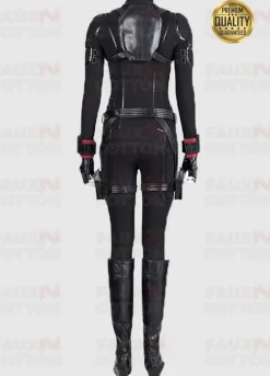 Scarlett Johansson Black Widow Leather Costume