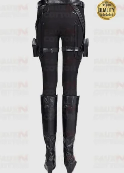 Scarlett Johansson Black Widow Leather Costume
