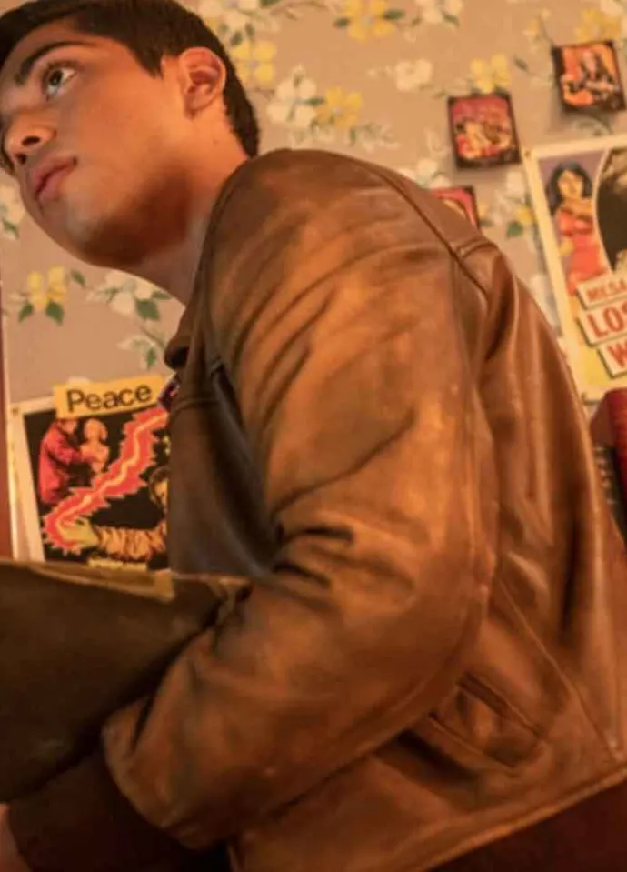 SCARY STORIES (RAMON MORALES) MICHAEL GARZA BROWN JACKET