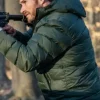 Scott Eastwood Alarum (2025) Puffer Jacket