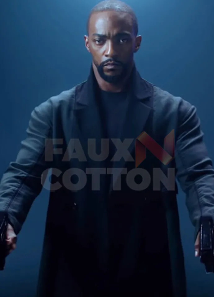 SEASON 2 ALTERED CARBON ANTHONY MACKIE TRENCH COAT