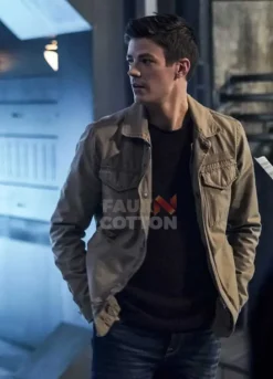 Season 5 Flash Grant Gustin Jacket