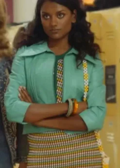 Sex Education (Olivia) Simone Ashley Leather Jacket