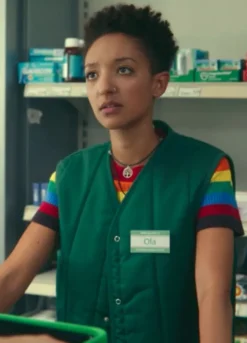 Sex Education S02 Patricia Allison Green Vest