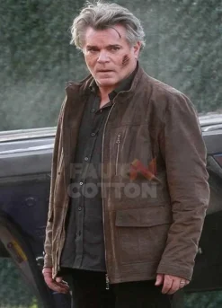 Shades Of Blue Ray Liotta Leather Jacket