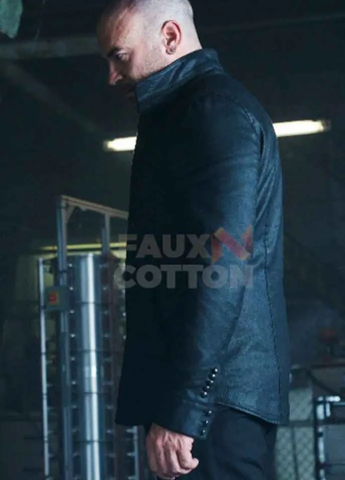 Shadowhunters Alan Van Sprang Black Leather Jacket