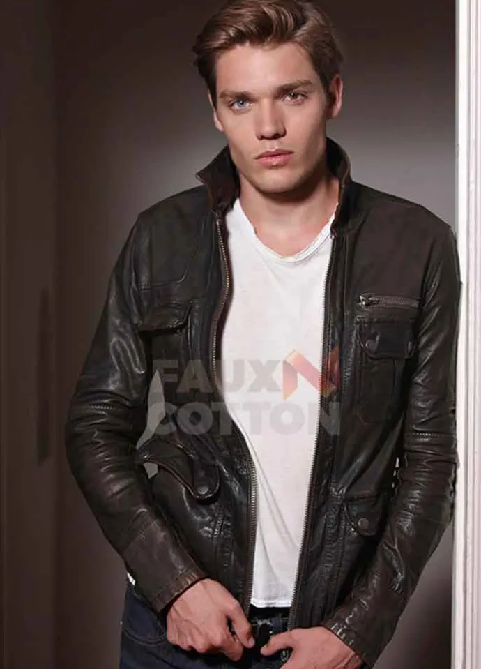 Shadowhunters Dominic Sherwood Leather Jacket