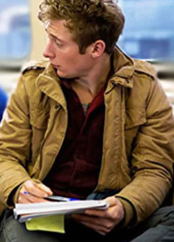 SHAMELESS (LIP GALLAGHER) JEREMY ALLEN WHITE COTTON JACKET