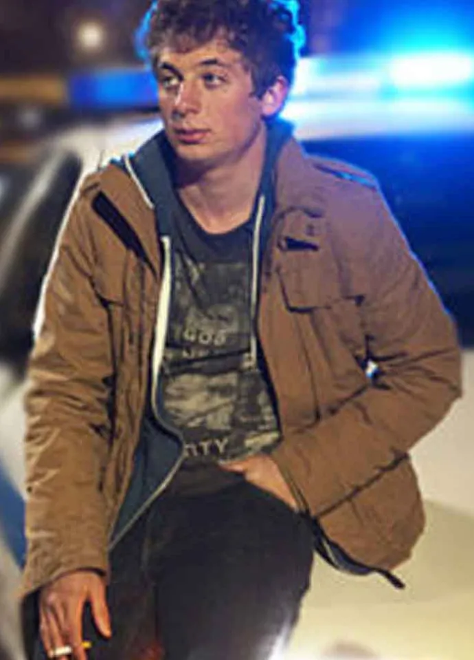 SHAMELESS (LIP GALLAGHER) JEREMY ALLEN WHITE COTTON JACKET