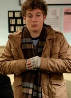 SHAMELESS (LIP GALLAGHER) JEREMY ALLEN WHITE COTTON JACKET