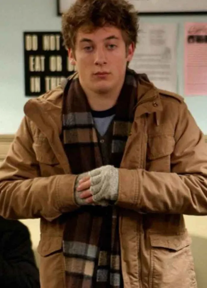 SHAMELESS (LIP GALLAGHER) JEREMY ALLEN WHITE COTTON JACKET