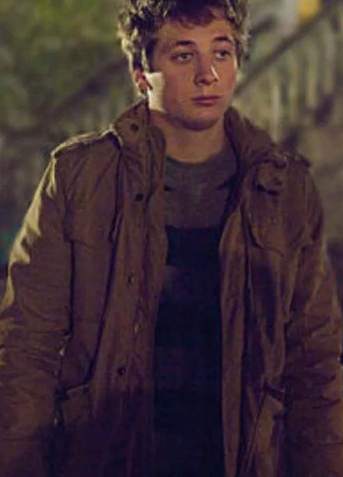 SHAMELESS (LIP GALLAGHER) JEREMY ALLEN WHITE COTTON JACKET