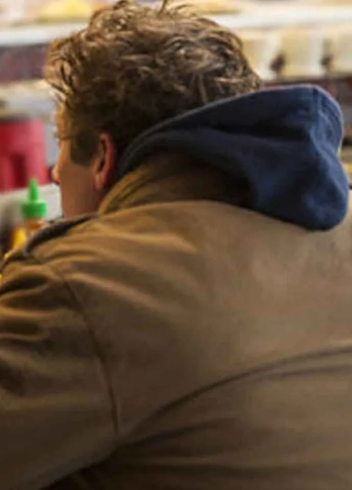 SHAMELESS (LIP GALLAGHER) JEREMY ALLEN WHITE COTTON JACKET