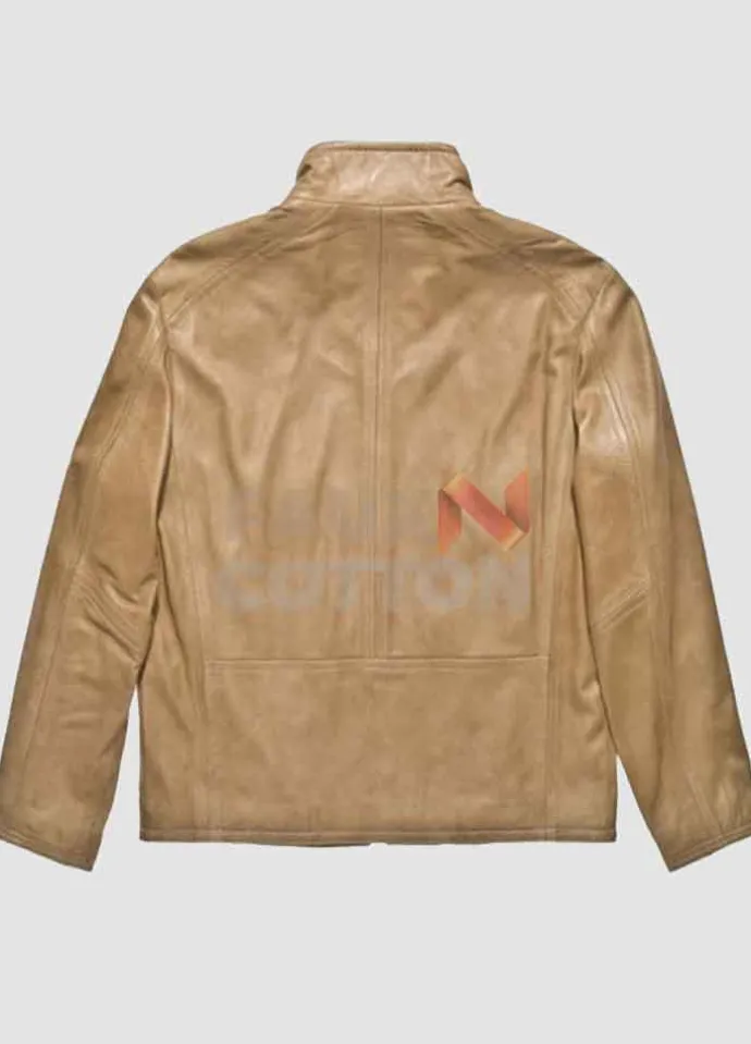 Shattered Gerard Butler Leather Jacket