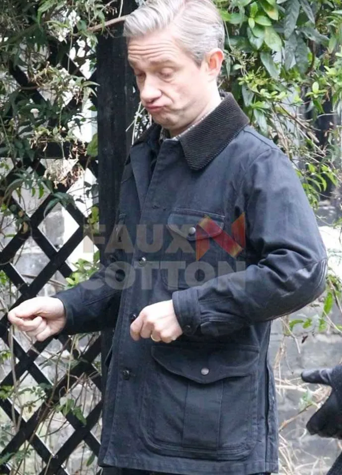 Sherlock Dr Watson Black Jacket