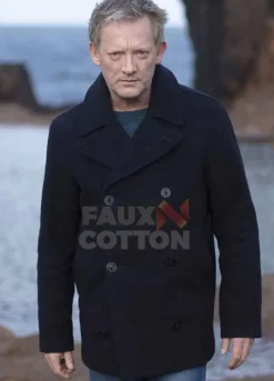 Shetland Douglas Henshall Black Coat