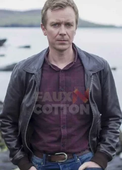 Shetland Steven Robertson Leather Jacket