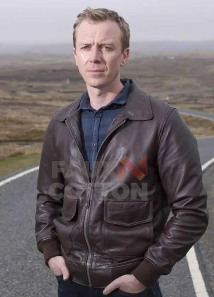 Shetland Steven Robertson Leather Jacket