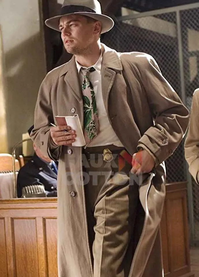 Shutter Island Leonardo Dicaprio Trench Coat