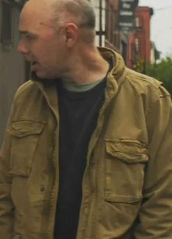 SICK OF IT 2 KARL PILKINGTON (KARL) BROWN COTTON JACKET