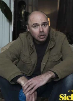 SICK OF IT 2 KARL PILKINGTON (KARL) BROWN COTTON JACKET