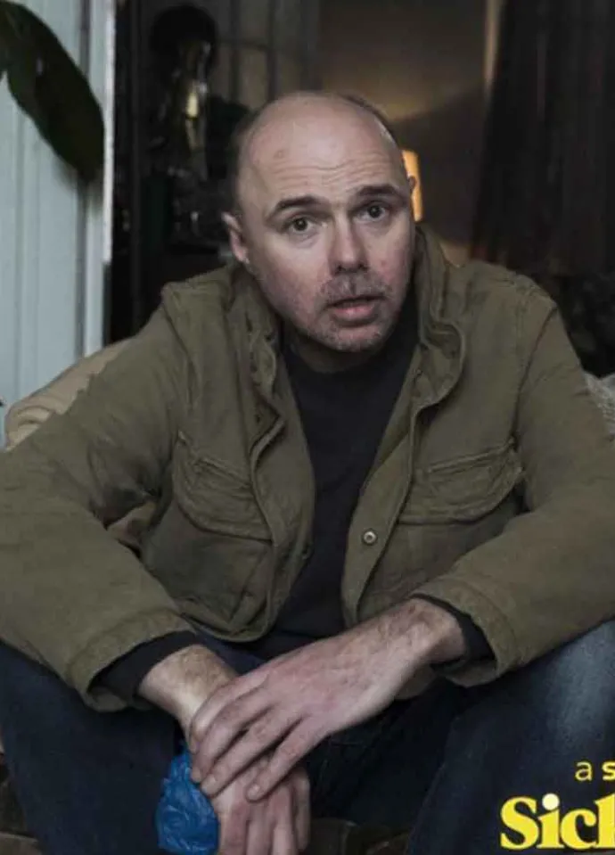 SICK OF IT 2 KARL PILKINGTON (KARL) BROWN COTTON JACKET
