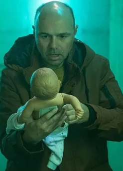 SICK OF IT (KARL) KARL PILKINGTON BROWN COTTON HOODED JACKET
