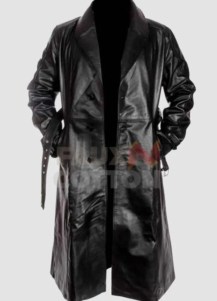 Sin City Mickey Rourke Leather Coat