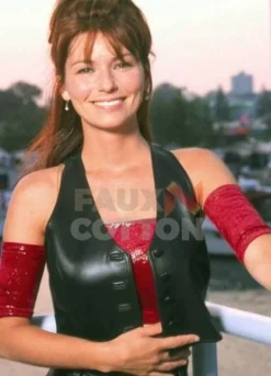 Singer Shania Twain Vest