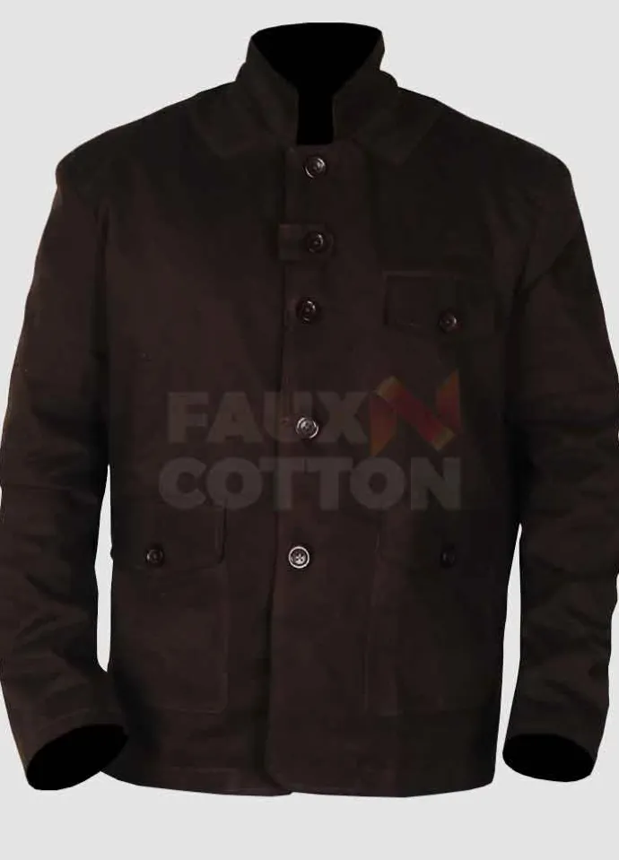 Skyfall Daniel Craig Brown Cotton Jacket