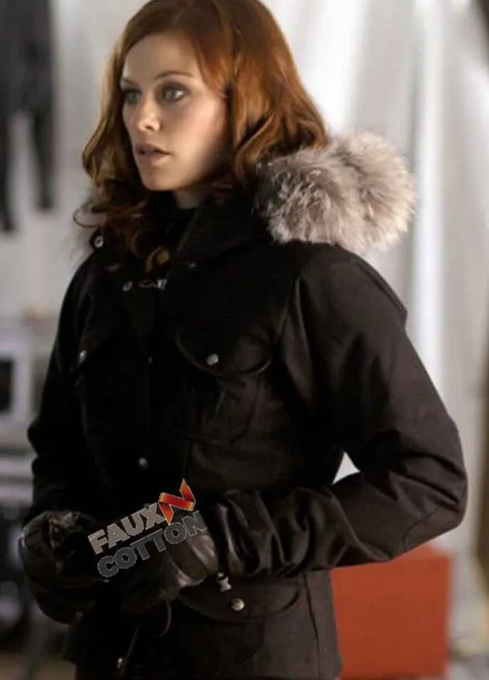Smallville (Tess Mercer) Cassidy Freeman Cotton Jacket