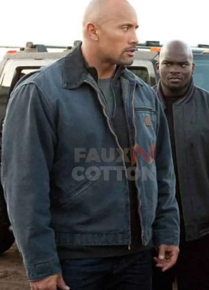 Snitch Dwayne Johnson Cotton Jacket