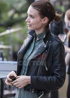 Song To Song Rooney Mara Leather Jacket