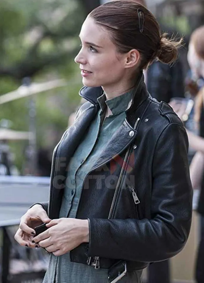 Song To Song Rooney Mara Leather Jacket