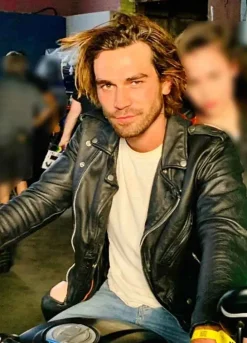 SONGBIRD K.J. APA (NICO) LEATHER JACKET