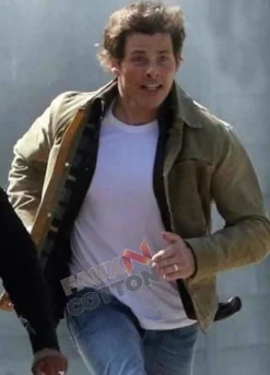 Sonic the Hedgehog 2 James Marsden (Tom) Cotton Jacket