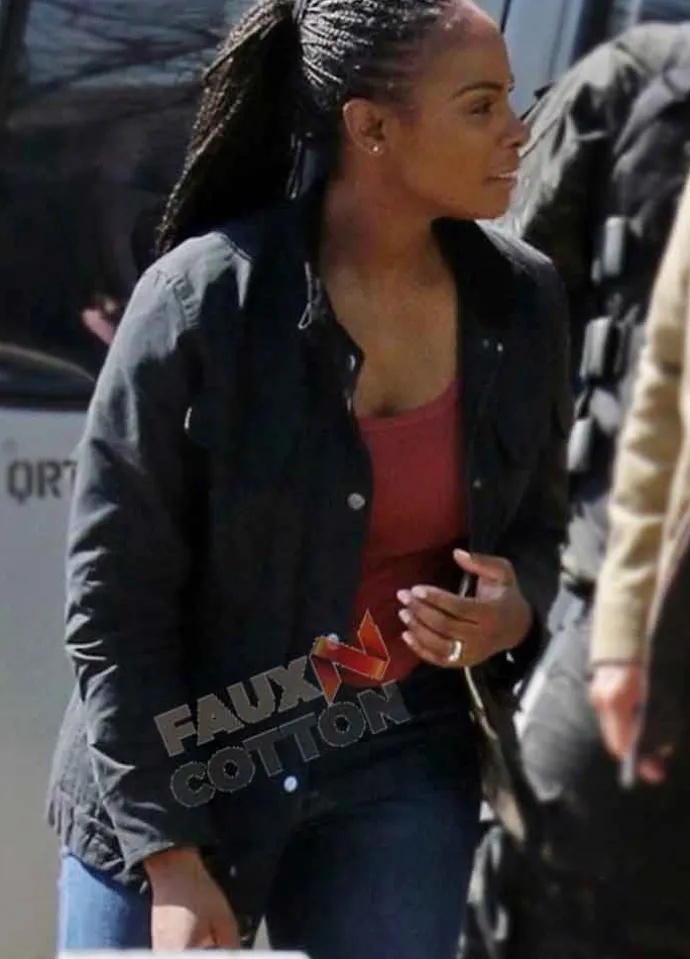 Sonic the Hedgehog 2 (Maddie) Tika Sumpter Black Cotton Jacket