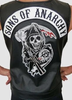 SONS OF ANARCHY WOMEN LEATHER VEST