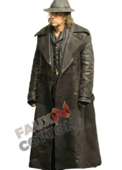 Sorcerer's Apprentice Nicolas Cage (Balthazar) Black Leather Coat