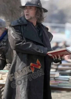 Sorcerer's Apprentice Nicolas Cage (Balthazar) Black Leather Coat