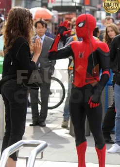 Spiderman Far From Home MJ Black Jacket