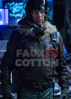 Spiderman Home Coming Vulture ( Michael Keaton ) Leather Jacket