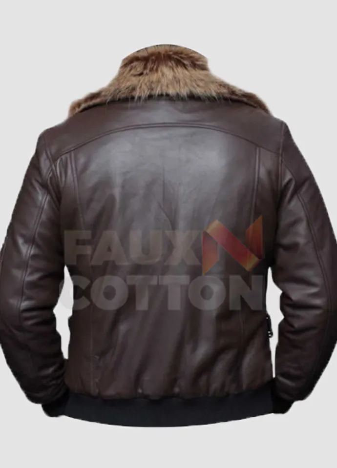 Spiderman Home Coming Vulture ( Michael Keaton ) Leather Jacket