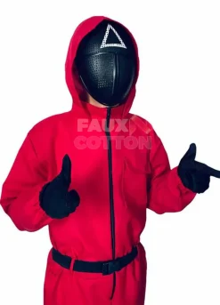 Squid Game Guard Red Jumpsuit
