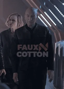 Star Trek Picard Patrick Stewart 2019 Leather Jacket