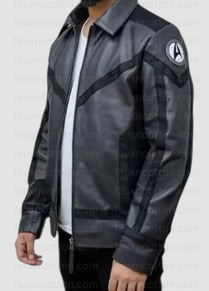Star Trek: Strange New Worlds Anson Mount Leather Jacket
