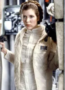 STAR WARS (LEIA ORGANA) CARRIE FISHER PRINCESS LEIA HOTH LEATHER VEST
