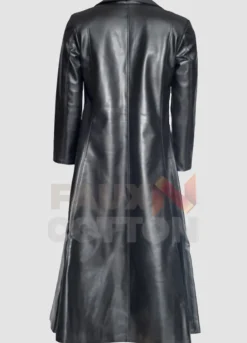 Steampunk Gothic Mens Long Black Trench Coat