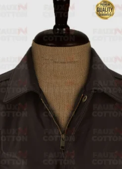 Steve Carell Welcome to Marwen Leather Bomber Jacket