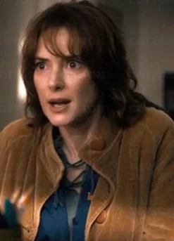 Stranger Things (Joyce Byers) Winona Ryder Brown Jacket